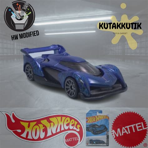 Hot Wheels Mobil Balap Mclaren Solus Gt Biru Lot C Hw Modified Lazada Indonesia