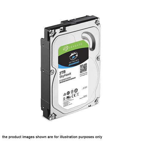 Seagate ST2000VX008 2TB SkyHawk Surveillance 64MB Internal 3.5 Inch HDD ...