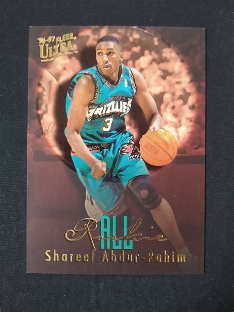 1996 97 Fleer Ultra All Rookie 1 SHAREEF ABDUR RAHIM Vancouver