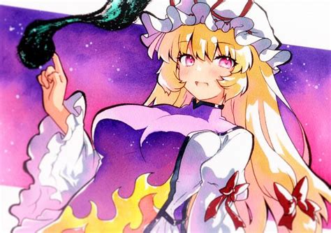 Yakumo Yukari Yukari Yakumo Touhou Image By Rinka Qqqrinkappp