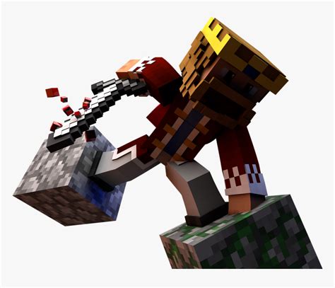 Minecraft 3d Skin Transparent, HD Png Download , Transparent Png Image ...