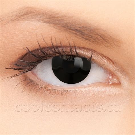 Blackout Contact Lenses Coolcontactsca