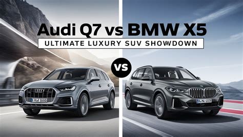 Audi Q7 Vs BMW X5: Ultimate Luxury SUV Showdown