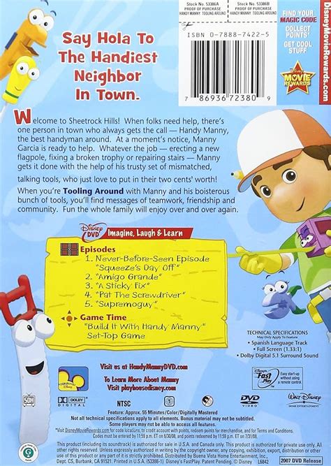 Handy Manny Dvd Menu