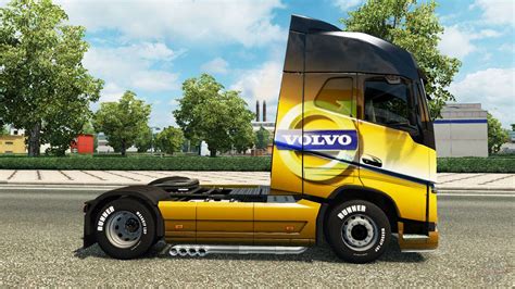 El Volvo Especial 2012 De La Piel Para Camiones Volvo Para Euro Truck