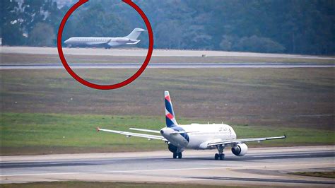 Latam Airbus A Pr Mha Decolando No Aeroporto De Guarulhos