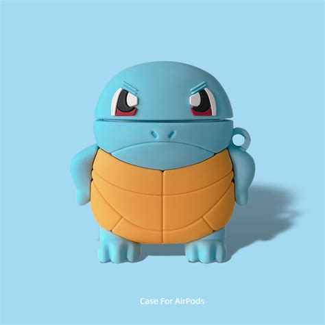 Kawaii Pokemon Angry Squirtle AirPods Case