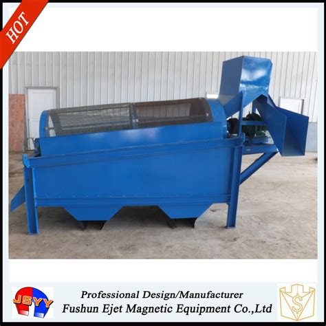 Different Capacity Rotary Drum Tromeling Machine Portable Trommel