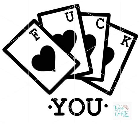 Fuck You SVG PNG Etsy