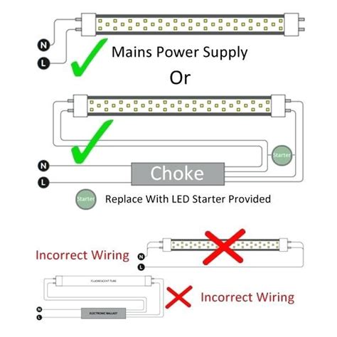 Fluorescent Tube Wiring Diagram