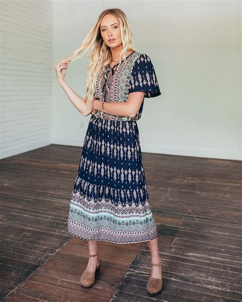 The Hancock Boho Midi Dress We Love This Ultra Flattering Dress With