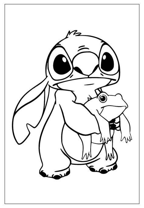 Desenhos Do Stitch Para Colorir E Imprimir