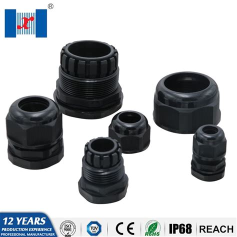 Hnx High Quality Ip Polyamide Glands Metric Pg Thread Nylon Split