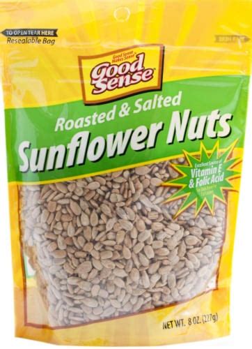 Good Sense Roasted Salted Shelled Sunflower Seeds Pack Of