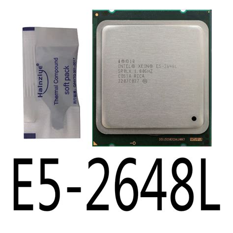 intel Xeon E5-2643 E5-2643 V2 E5-2648L E5-2650 E5-2650L V2 CPU ...