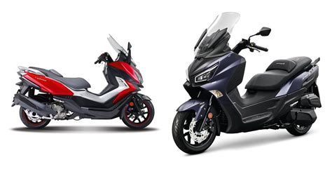 Motorrad Vergleich Sym Cruisym Vs Sym Joymax Z I