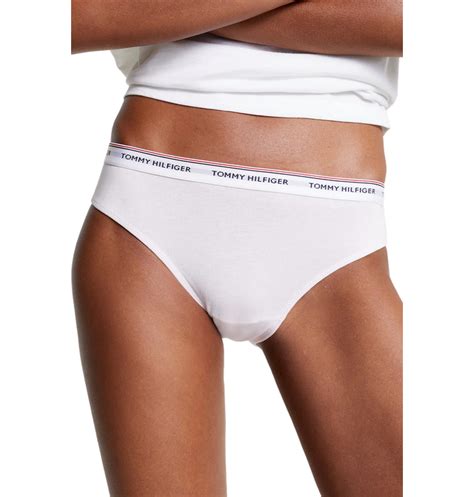 Tommy Hilfiger Bikini Damskie Majtki Pack Bikini Zielone R Owe Uw Uw R