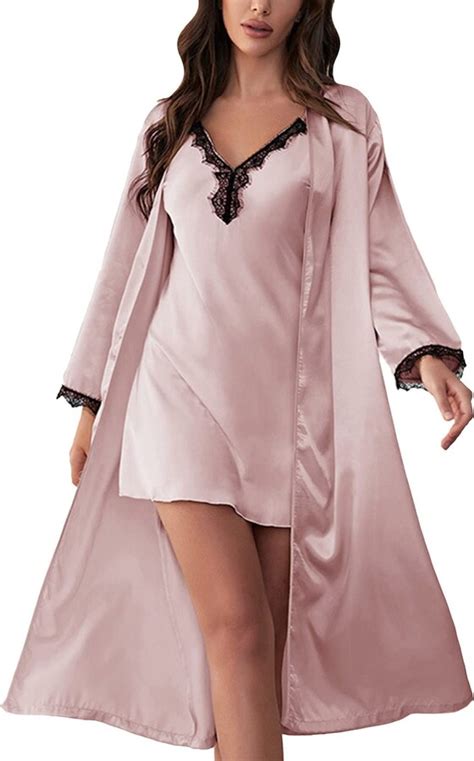 Generic Nightgown For Womens Lingerie Satin Chemise Lingerie Sexy