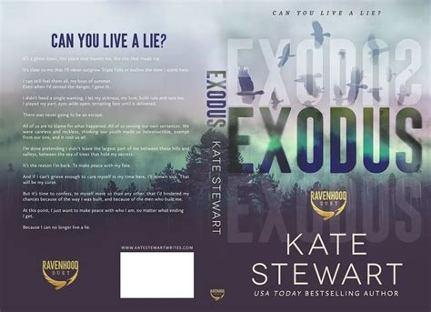 Cover Reveal Exodus The Ravenhood Duet 2 By Kate Stewart In 2023