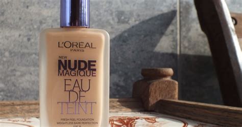 Pieniądze szczęścia nie dają Dopiero zakupy L oreal NEW NUDE MAGIQUE EAU DE TEINT SPF 18