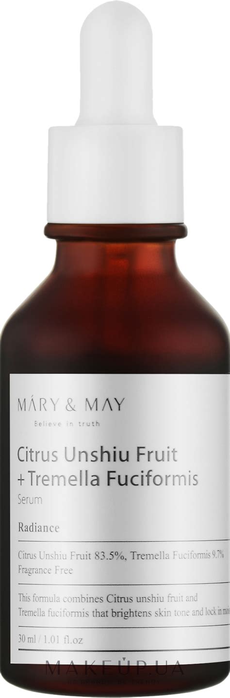 Mary & May Citrus Unshiu + Tremella Fuciformis Serum - Сыворотка с ...