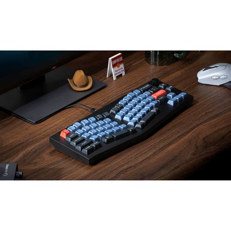 Keychron Q Qmk Rgb Led Carbon Black Gateron G Pro Red Hot Swappable