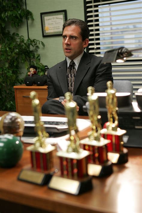 The Office Michael Scotts Desktop Behind The Scenes Picture Tsunami