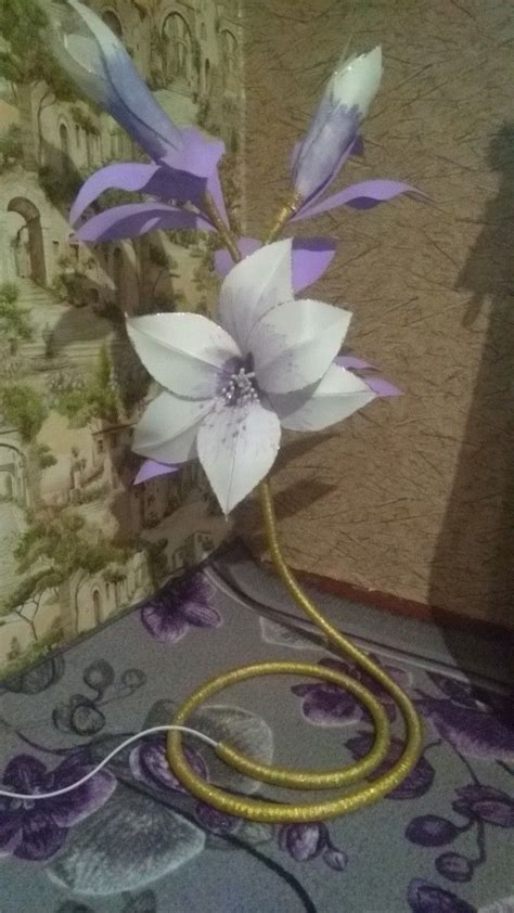 Светильник Лилия Своими руками