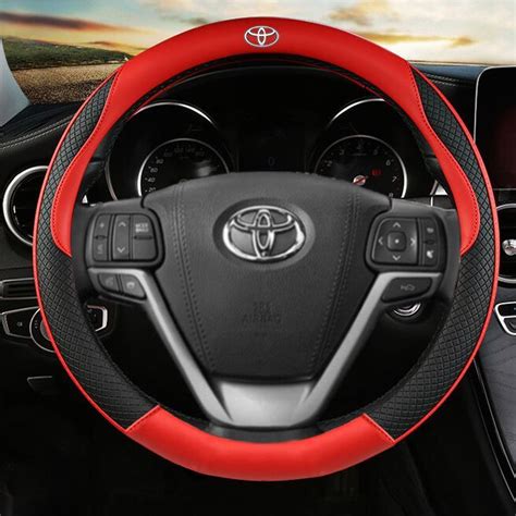 Toyota Leather Steering Cover Penutup Stereng Vios Altis Avanza