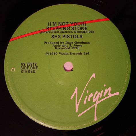 Sex Pistols I M Not Your Stepping Stone 1980 Vinyl Discogs