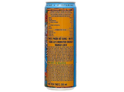 Nước Tăng Lực Monster Mango 355ml Giá Tốt Tại Bách Hoá Xanh