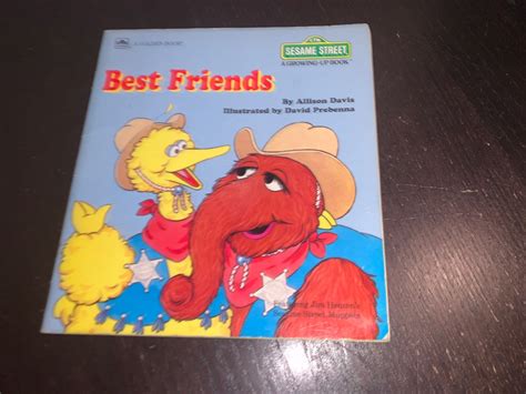 Sesame Street Best Friends By Allison Davis Etsy