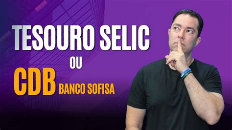 Tesouro Selic ou CDB Qual é a MELHOR opção para você YouTube