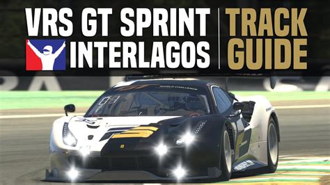 Iracing Tutorial Vrs Gt Sprint Interlagos Track Guide Youtube