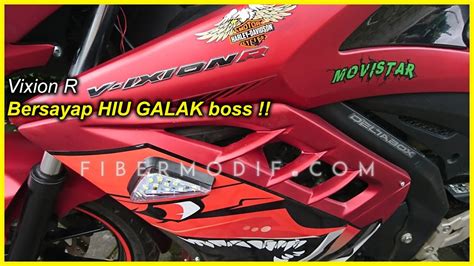 Sayap Si Hiu Merah Galak Vixion R Cara Ganti Sayap Fairing Yamaha
