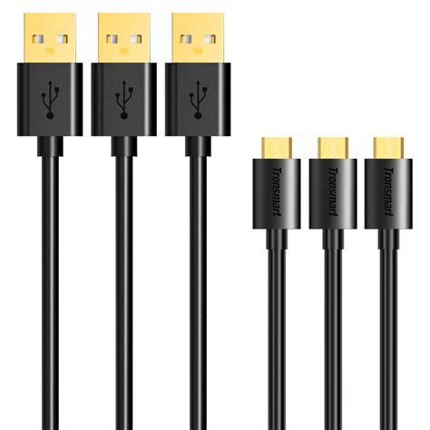 tronsmart micro usb  usb cable  pack