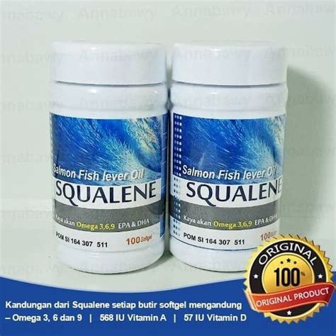 Minyak Ikan Salmon Fish Liver Oil Squalene Squalen Minyak Ikan