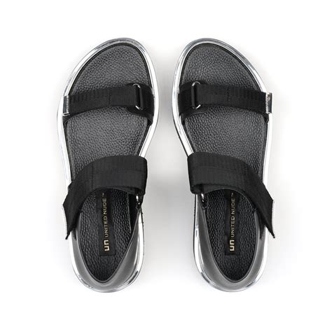 United Nude Vita Sandal Lo Black Issimo Shoes