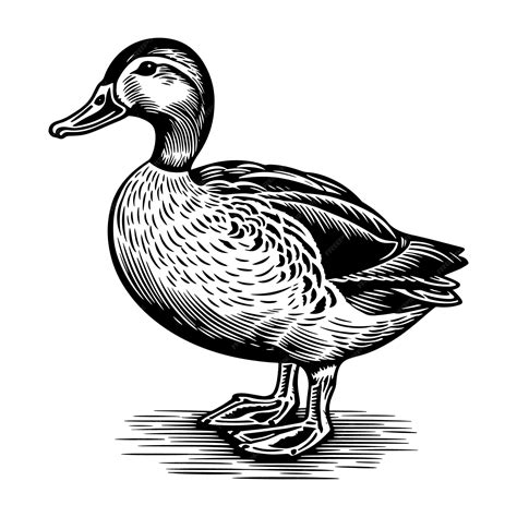 drawing mallard duck 4