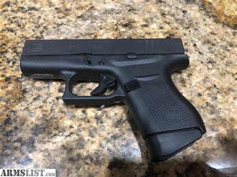 ARMSLIST For Sale Glock 43 9mm Slim Single Stack