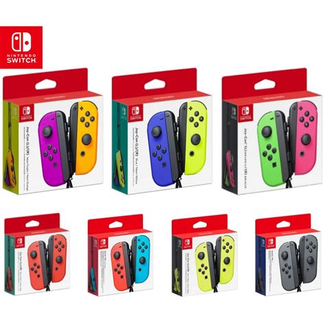 Nintendo Switch Joy Con Controller Original Set Multiple Color