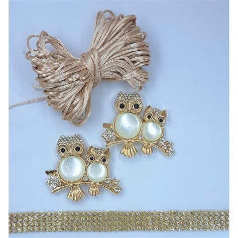 Kit Cabedal Coruja mãe e filha Nude Shopee Brasil