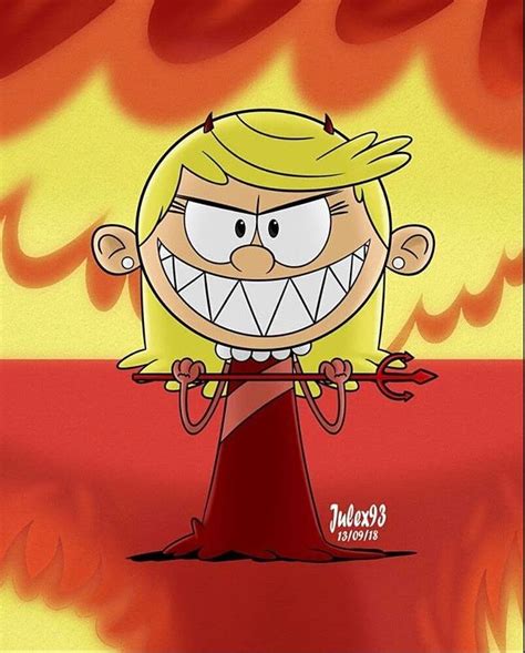 Evil Lola Loud Cartoon Character