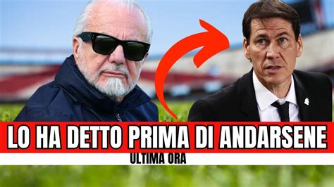 Shock Napoli Ecco Cosa Ha Detto Rudi Garcia Allo Spogliatoio Prima