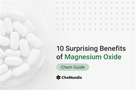 Surprising Benefits Of Magnesium Oxide In Your Everyday Life