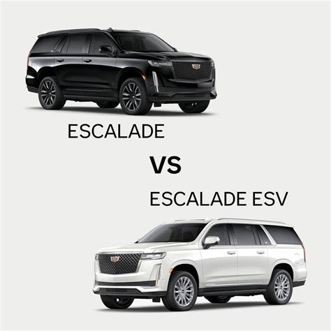 Escalade Vs Escalade Esv Cavender Cadillac