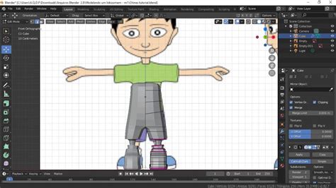 Blender 3d Modelando Um Personagem No Blender 2 82 Parte 2 Youtube