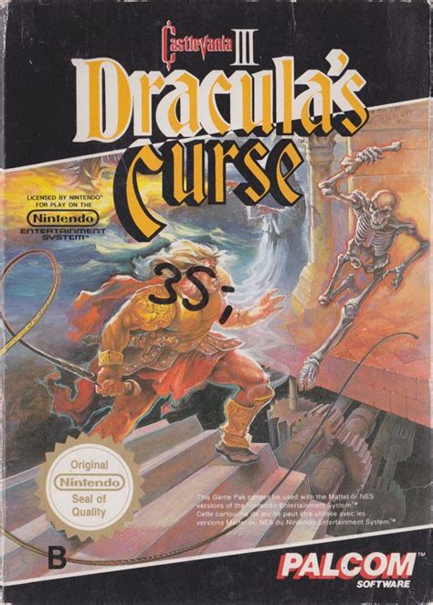 Castlevania III Dracula S Curse 1989 Box Cover Art MobyGames