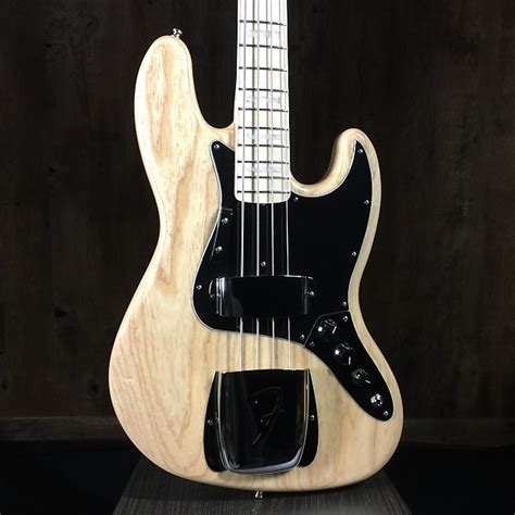 Fender Custom Shop 75 Jazz Bass Nos 2017 Natural Reverb