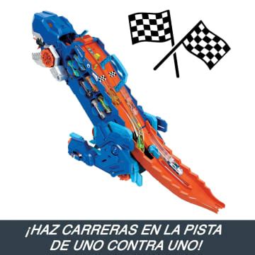 Hot Wheels City Pista de Juguete Súper Remolque de T Rex